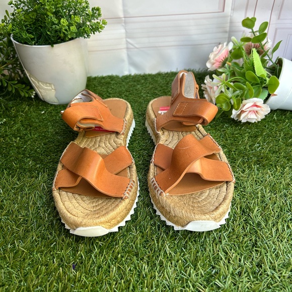 Rag & Bone 🍂🍁Giza Leather Espdrille Sandals Size 8.5 new - Picture 14 of 16